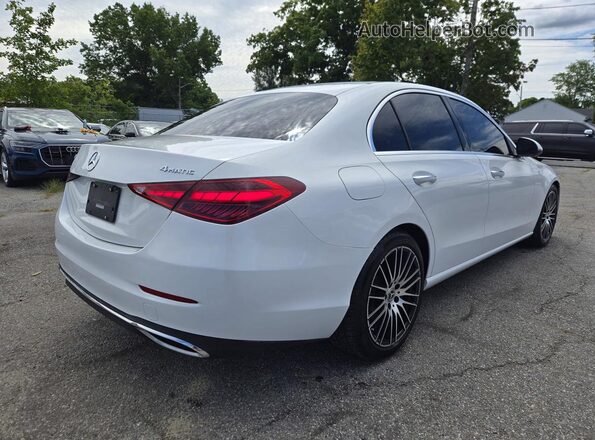 W1KAF4HB4PR082861 2023 MERCEDES-BENZ C-CLASS White Вид спереду