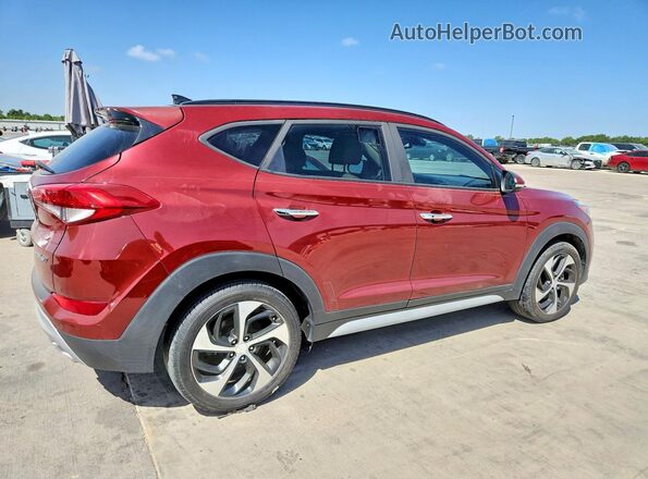 KM8J33A23JU790607 2018 HYUNDAI TUCSON Red Front right