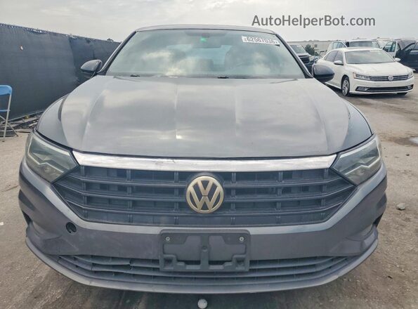 3VWC57BUXKM081531 2019 VOLKSWAGEN JETTA Gray Вид ззаду
