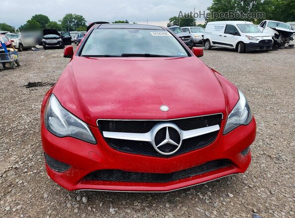 WDDKJ6FB0GF323799 2016 MERCEDES-BENZ E Red Vista trasera