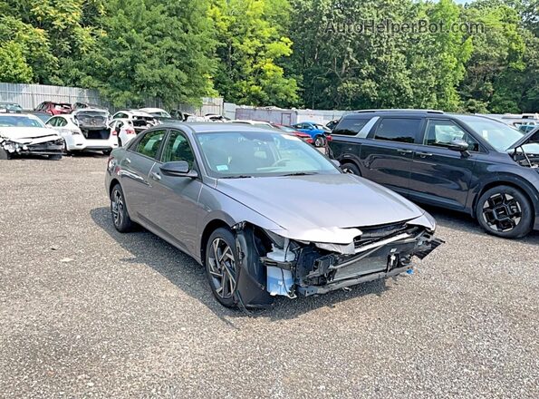 KMHLM4DG0SU094579 2025 HYUNDAI ELANTRA Серебряный Задняя левая четверть