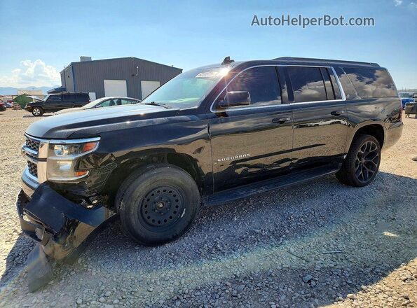 1GNSKHKCXKR119981 2019 CHEVROLET SUBURBAN Черный Задняя левая четверть