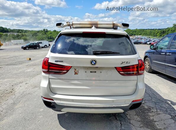 5UXKT0C59G0S75866 2016 BMW X5 White წინა სალონის ხედი