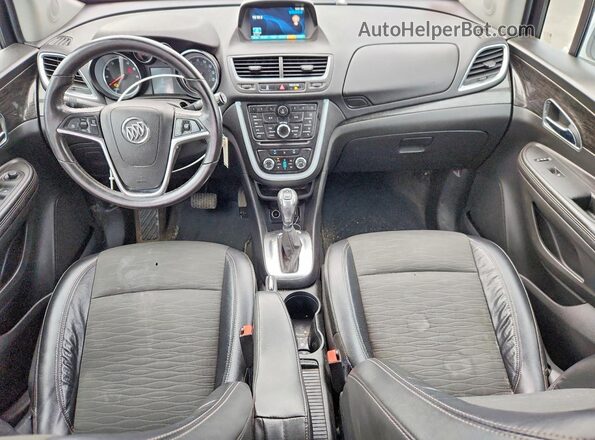 KL4CJFSB3GB628106 2016 BUICK ENCORE Белый Вид щитка приборов