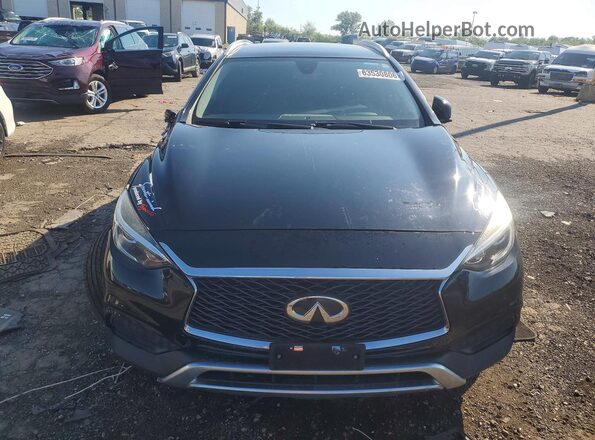 SJKCH5CR5JA005958 2018 INFINITI QX30 Black უკანა ხედი