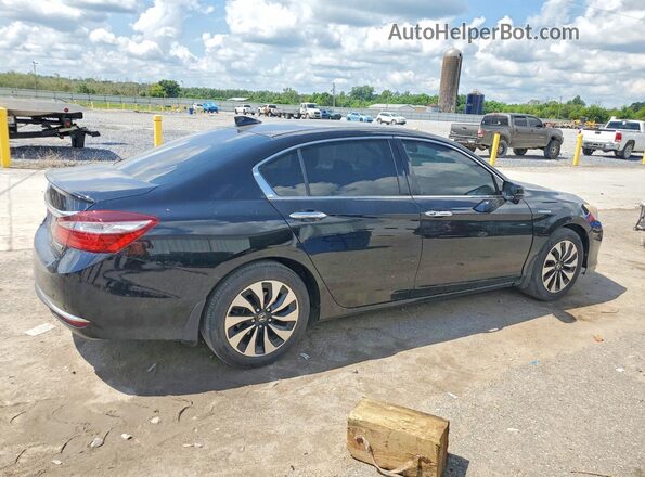 JHMCR6F35HC007820 2017 HONDA ACCORD Black Передня права чверть