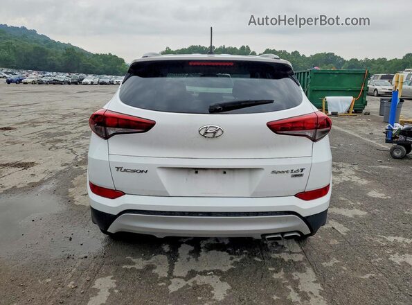 KM8J3CA2XHU396435 2017 HYUNDAI TUCSON White Вид салону спереду