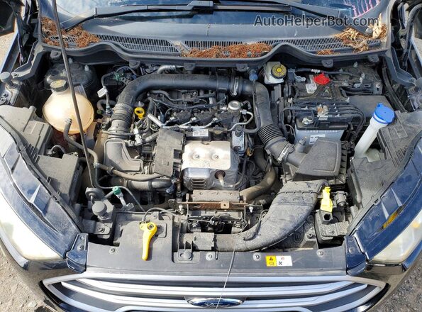MAJ3S2GE5KC257652 2019 FORD ECOSPORT Black VIN კოდის სტიკერის ხედი