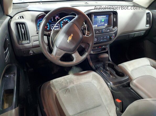 1GCHSBEA0K1281756 2019 CHEVROLET COLORADO White Vista del cuadro de instrumentos