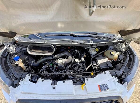 1FTYE1Y83MKA02436 2021 FORD TRANSIT White Вид салону спереду