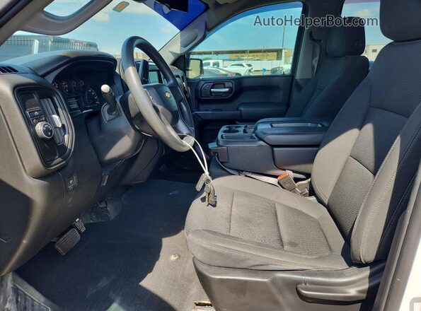 1GCRWBEK4MZ292832 2021 CHEVROLET SILVERADO White Առջևի վահանակի տեսք