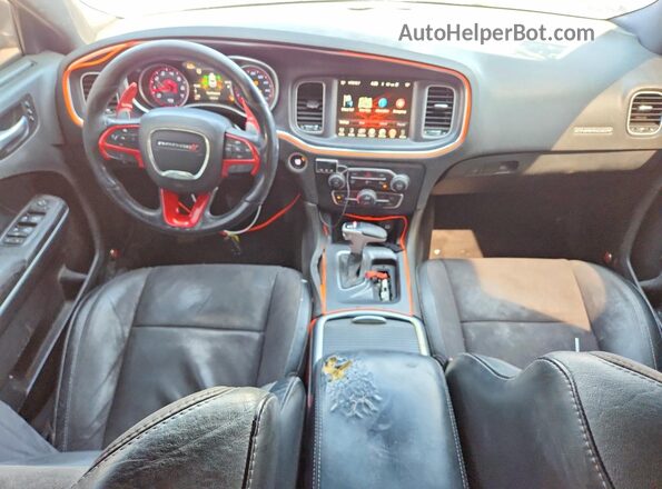 2C3CDXCT0GH159613 2016 DODGE CHARGER Черный Вид щитка приборов
