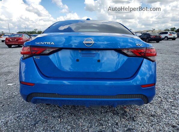 3N1AB8CV6RY330901 2024 NISSAN SENTRA Blue წინა სალონის ხედი