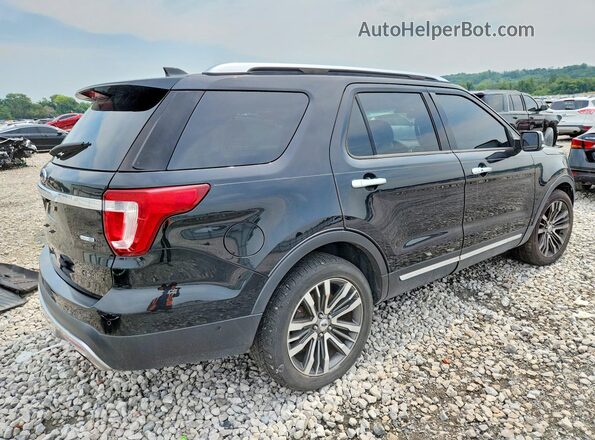 1FM5K8HTXGGC83582 2016 FORD EXPLORER Black Передня права чверть