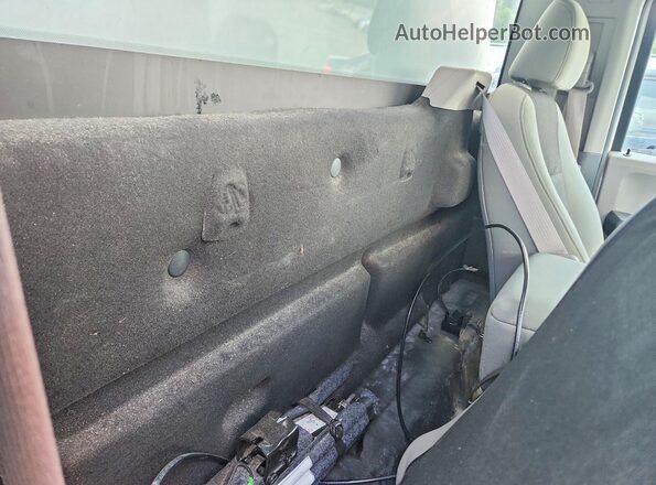 1FTNF1E49KKD52197 2019 FORD F150 White Rear interior view