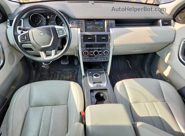 SALCR2BG3HH657115 2017 LAND ROVER DISCOVERY Gray Вид щитка приладів