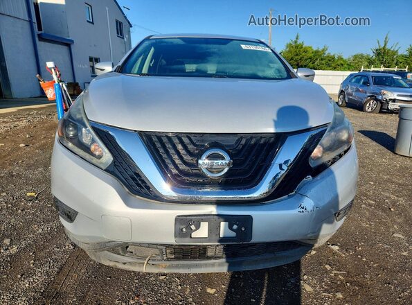 5N1AZ2MH5JN148988 2018 NISSAN MURANO Silver Вид ззаду