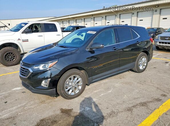 3GNAXJEV2KL389148 2019 CHEVROLET EQUINOX Black Rear left