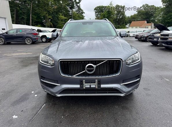 YV4A22PK5G1023633 2016 VOLVO XC90 Gray წინა სალონის ხედი