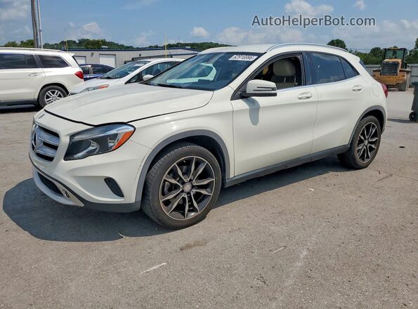 WDCTG4EB2HJ303582 2017 MERCEDES-BENZ GLA White Trasero izquierdo