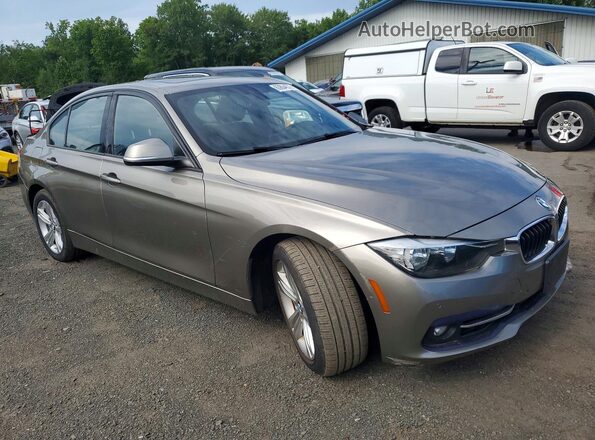 WBA8E3G53GNU05187 2016 BMW 3 SERIES Желто-коричневый Вид спереди