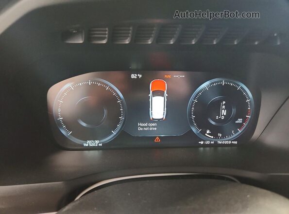 YV4A22PK2H1177847 2017 VOLVO XC90 Blue Հետևի նստատեղերի տեսք