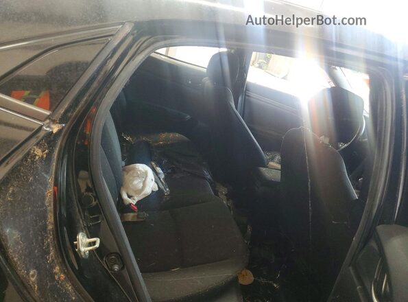 SHHFK7H40JU208756 2018 HONDA CIVIC Черный Вид задней части салона