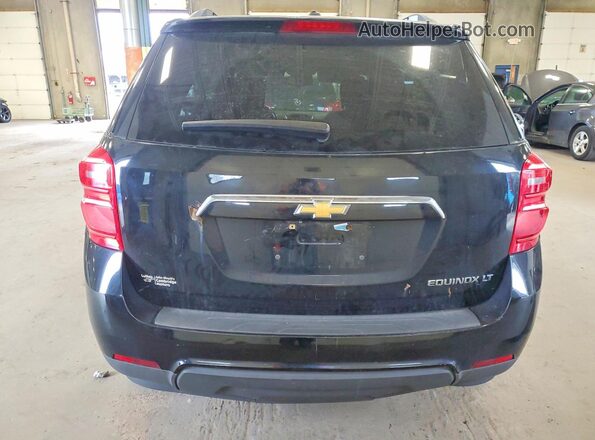 2GNALCEK4G6116947 2016 CHEVROLET EQUINOX Black წინა სალონის ხედი