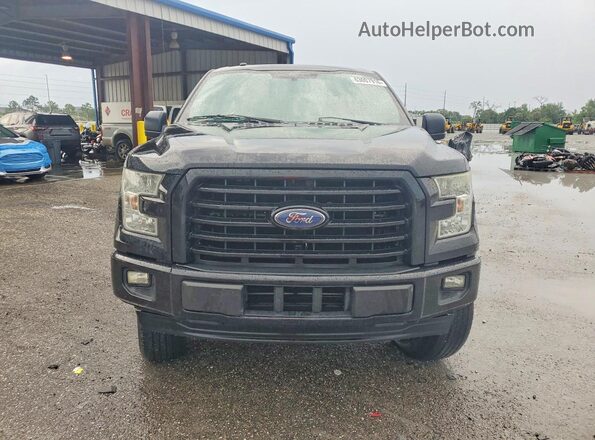 1FTEW1CP1HFA41894 2017 FORD F150 Black Widok z tyłu