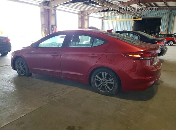 5NPD84LF3JH212929 2018 HYUNDAI ELANTRA Красный Задняя правая четверть