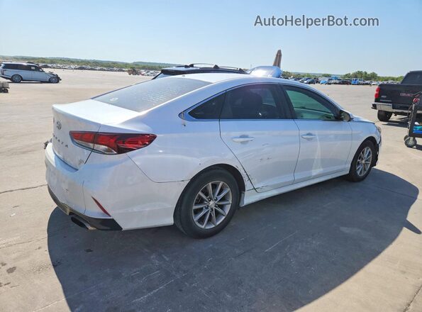 5NPE24AF1JH624758 2018 HYUNDAI SONATA White წინა მარჯვენა