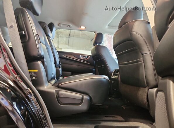5N1DL0MM8KC565356 2019 INFINITI QX60 Black Widok komory silnika