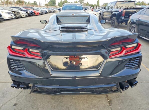 1G1YB3D45R5126794 2024 CHEVROLET CORVETTE Black Vista interior delantera