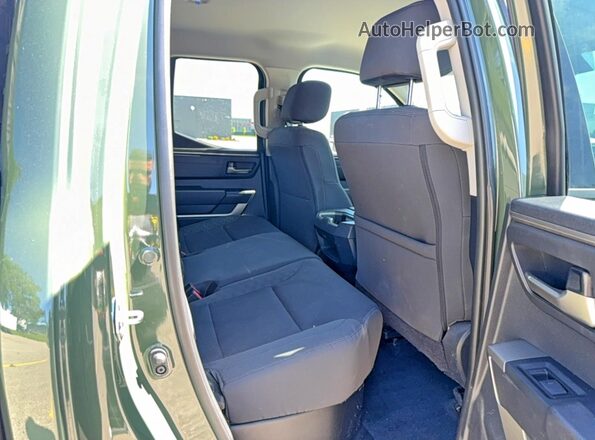 5TFLA5DA9PX099011 2023 TOYOTA TUNDRA Green წინა სალონის ხედი