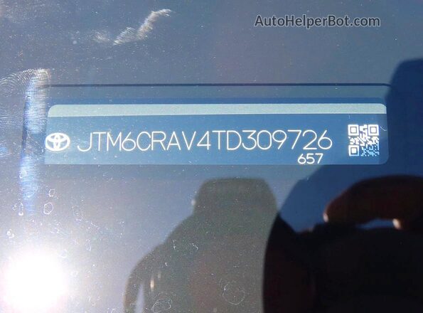 JTM6CRAV4TD309726 2026 TOYOTA RAV4 Blue Vista interior trasera