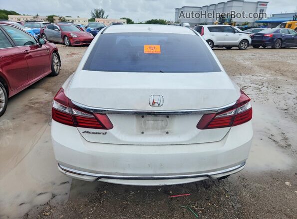 1HGCR2F75GA240458 2016 HONDA ACCORD White Widok wnętrza z przodu