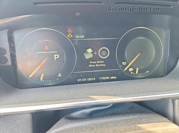 SALWR2EF7GA543996 2016 LAND ROVER RANGE Black უკანა სავარძლების ხედი
