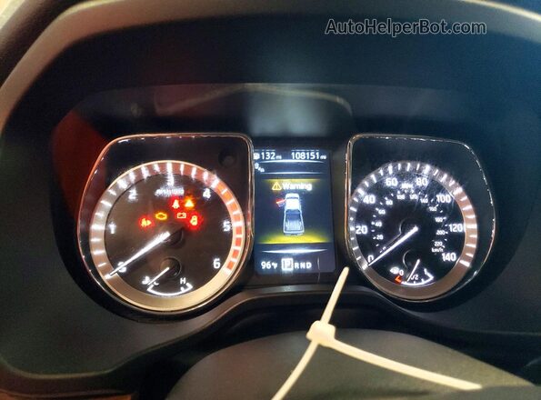 1N6BA1F48JN537562 2018 NISSAN TITAN Черный Вид задних сидений