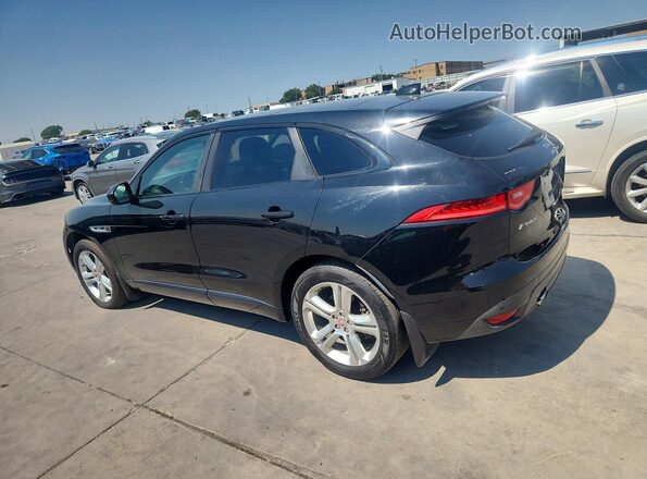 SADCL2BV6HA048024 2017 JAGUAR F-PACE Black უკანა მარჯვენა