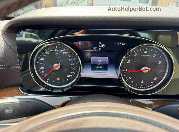 WDDZF4KB4HA073220 2017 MERCEDES-BENZ E Blue Rear seats view