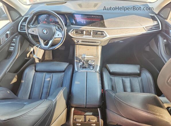 5UXCW2C00L9B71495 2020 BMW X7 Gray Вид щитка приладів