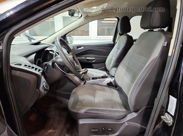 1FMCU9G99GUA77457 2016 FORD ESCAPE Black Widok deski rozdzielczej