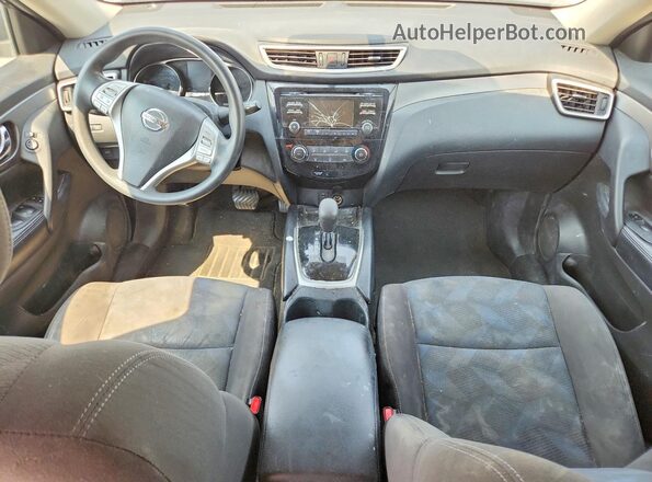 KNMAT2MV2GP643576 2016 NISSAN ROGUE Серый Вид щитка приборов