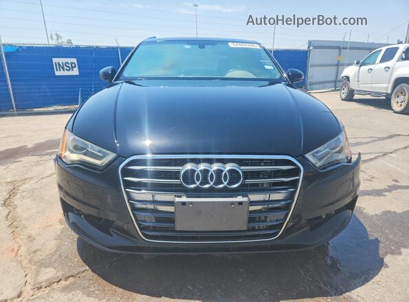 WAUB8GFF5G1009882 2016 AUDI A3 Black Вид ззаду