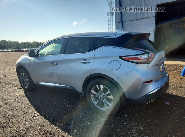 5N1AZ2MH5JN148988 2018 NISSAN MURANO Silver Задня права чверть