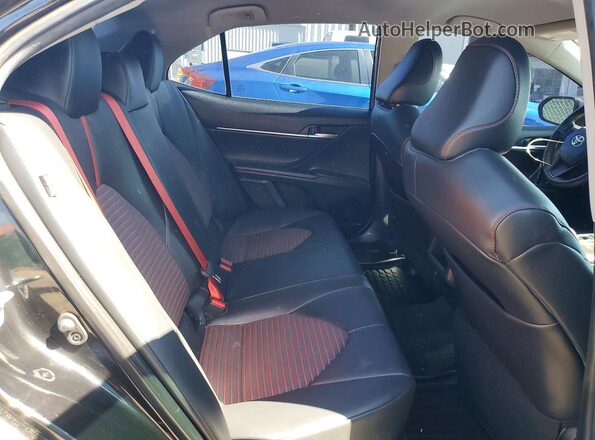 4T1KZ1AK2PU087189 2023 TOYOTA CAMRY Черный Вид задней части салона