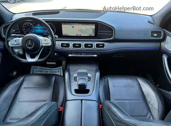 4JGFB4JB7LA139189 2020 MERCEDES-BENZ GLE-CLASS Black Вид задніх сидінь