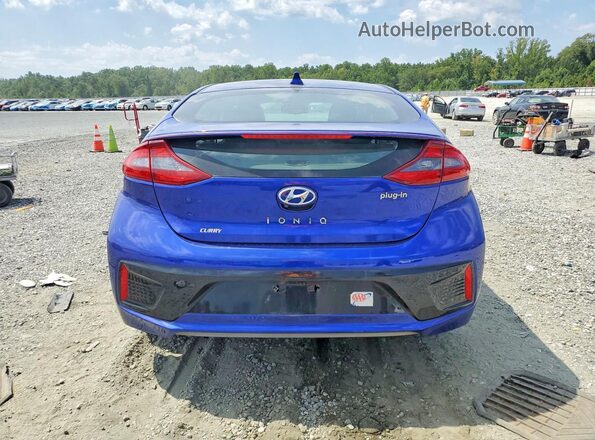 KMHC65LD9KU181808 2019 HYUNDAI IONIQ Blue Вид салону спереду