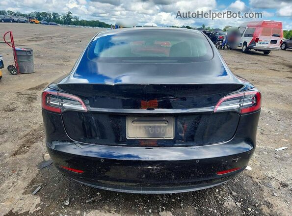 5YJ3E1EA5NF370214 2022 TESLA MODEL Black Vista interior delantera