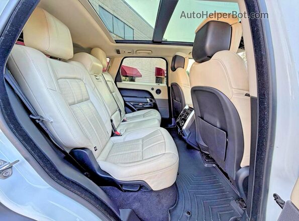 SALWV2REXJA188682 2018 LAND ROVER RANGE White Vista trasera